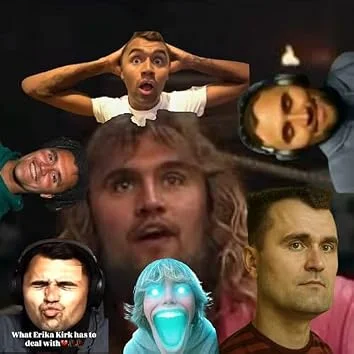 A col of a group of people with faces