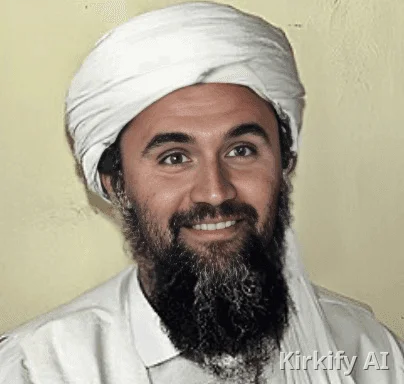 A man with a beard and a white turba