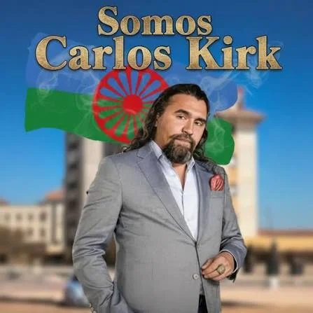 A man in a suit and tie with the flag of morocco